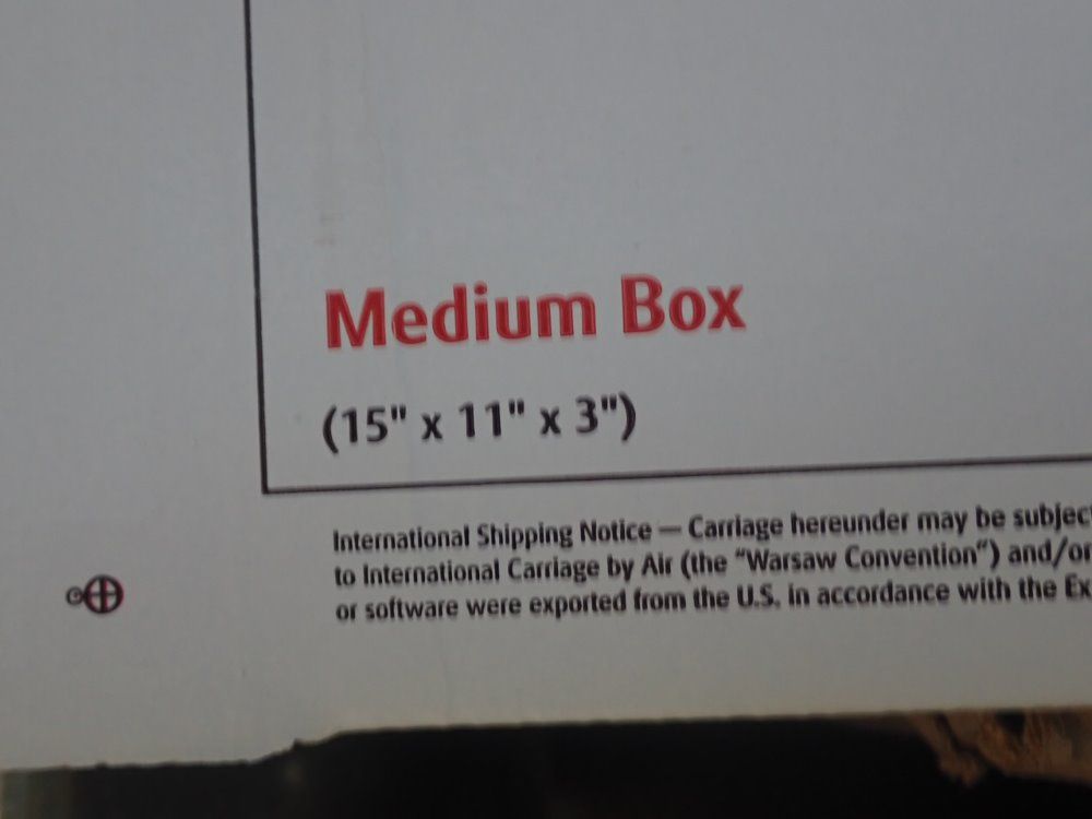 Ups Small And Medium Boxes