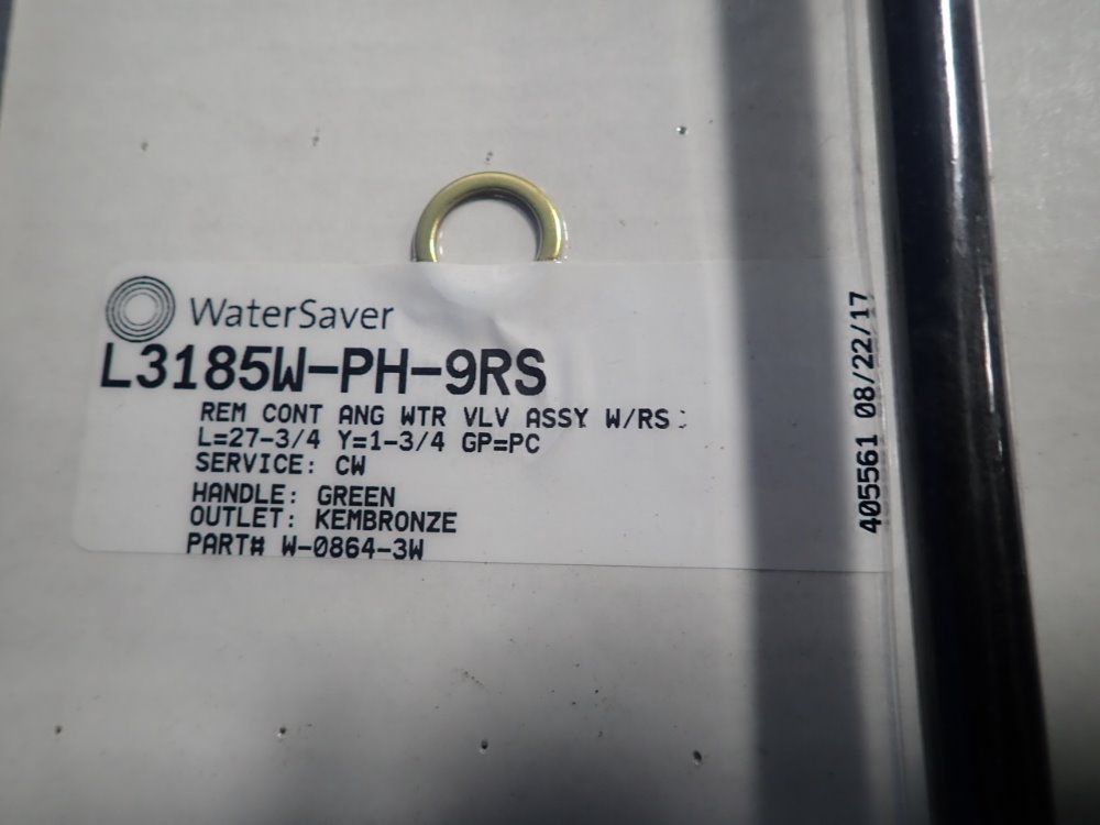 Watersaver Water Valve Kit