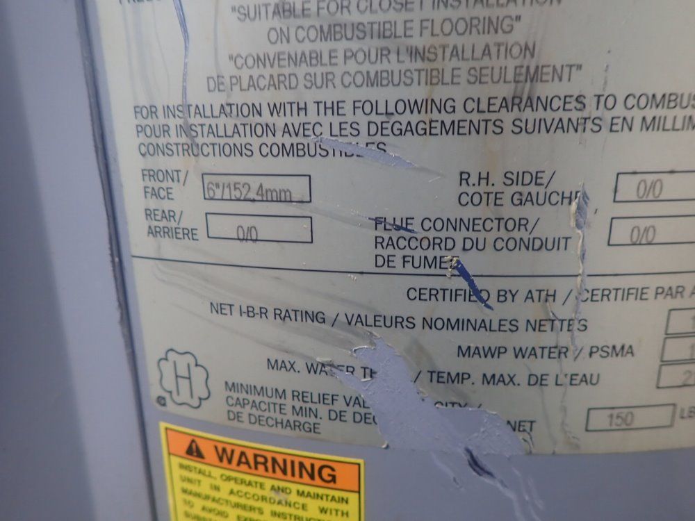 Hydrotherm Natural Gas Boiler