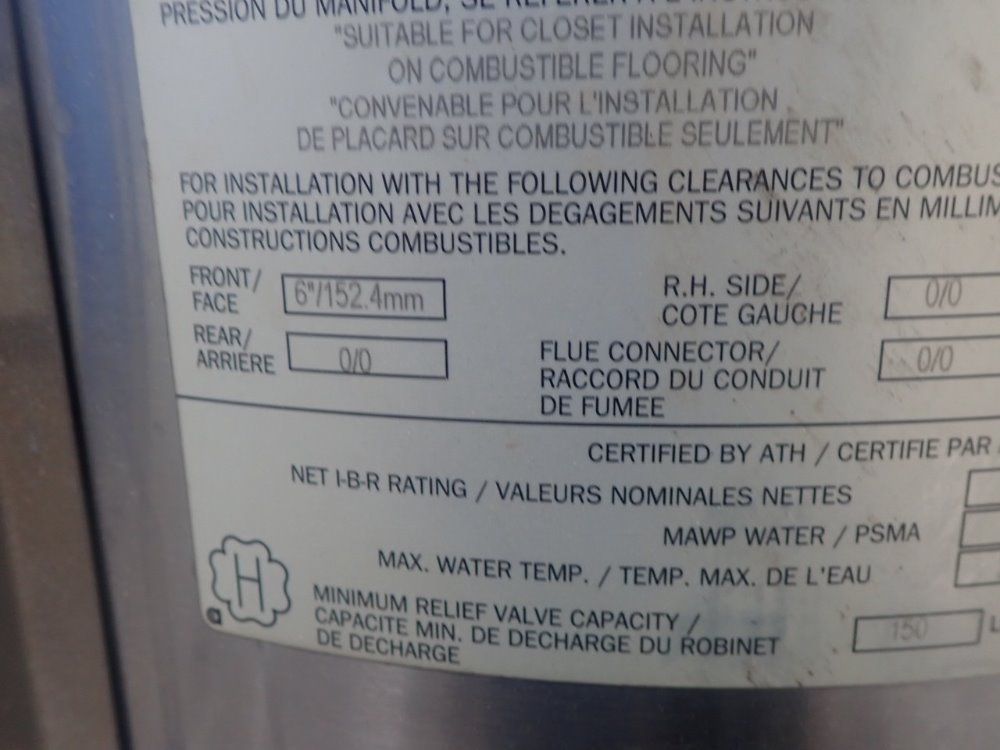 Hydrotherm Natural Gas Boiler