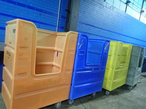 Linen Master Plastic Tube Cart