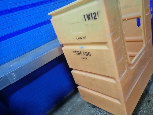 Linen Master Plastic Tube Cart