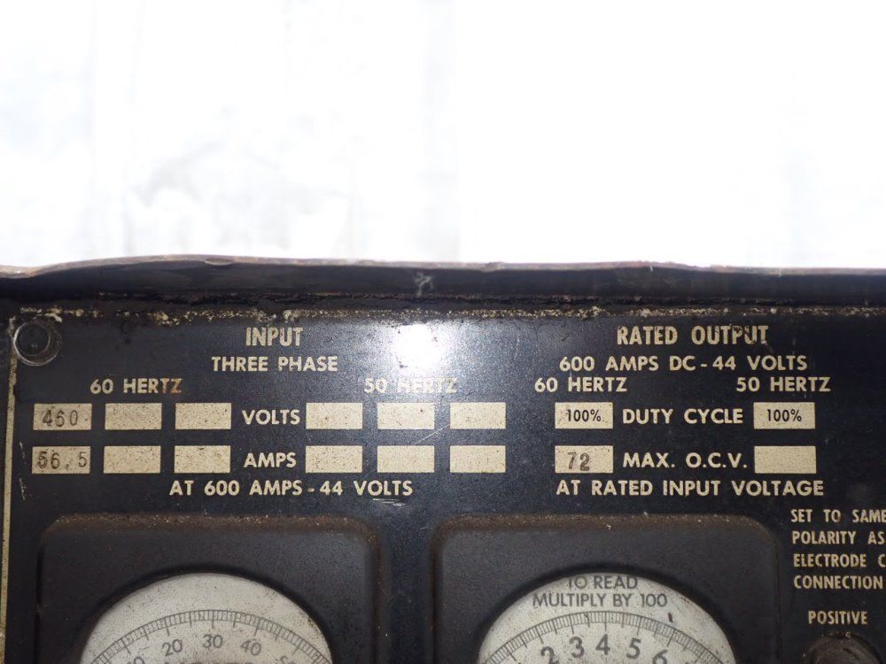 Lincoln Electric 600 Amp Ideal Arc Dc-600 Welder - Ideal Arc Dc-600