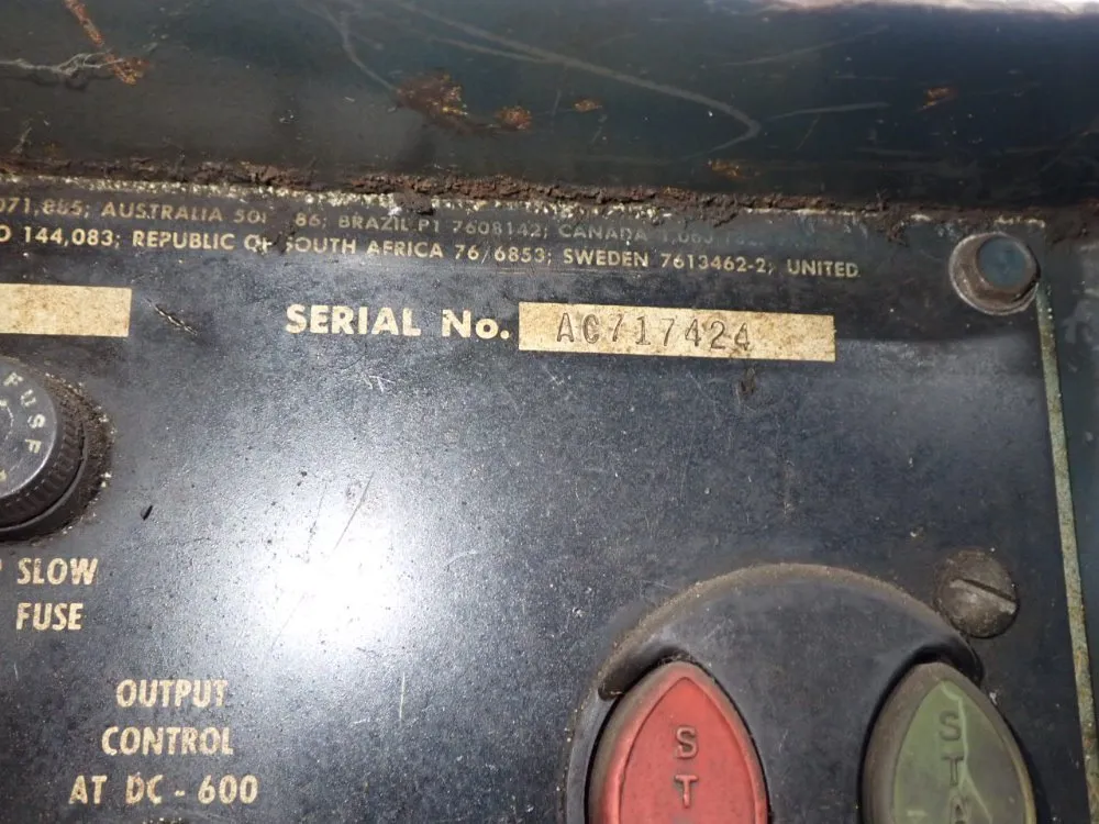 Lincoln Electric 600 Amp Ideal Arc Dc-600 Welder - Ideal Arc Dc-600