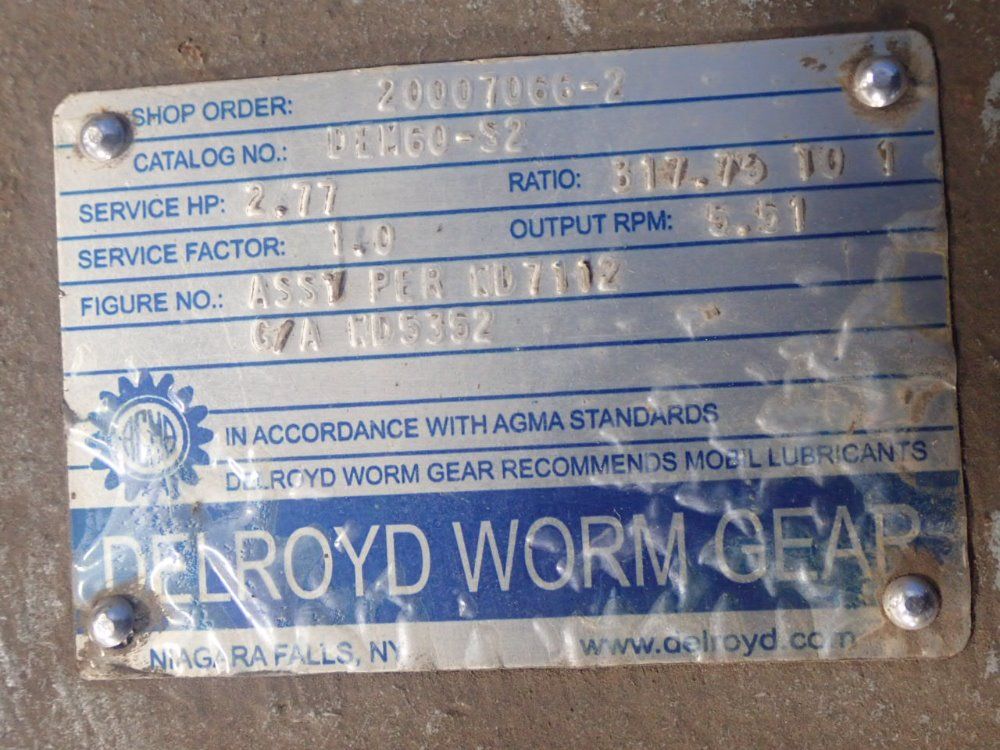 Delroyd/baldor/reliance Gear Drive