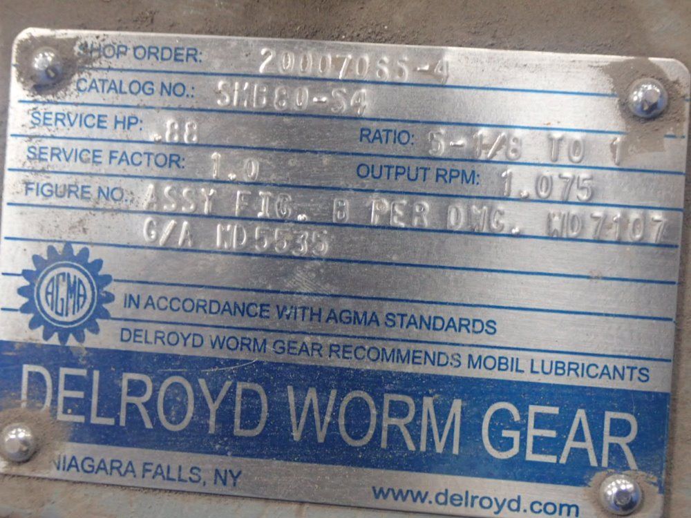 Delroyd Worm Gear