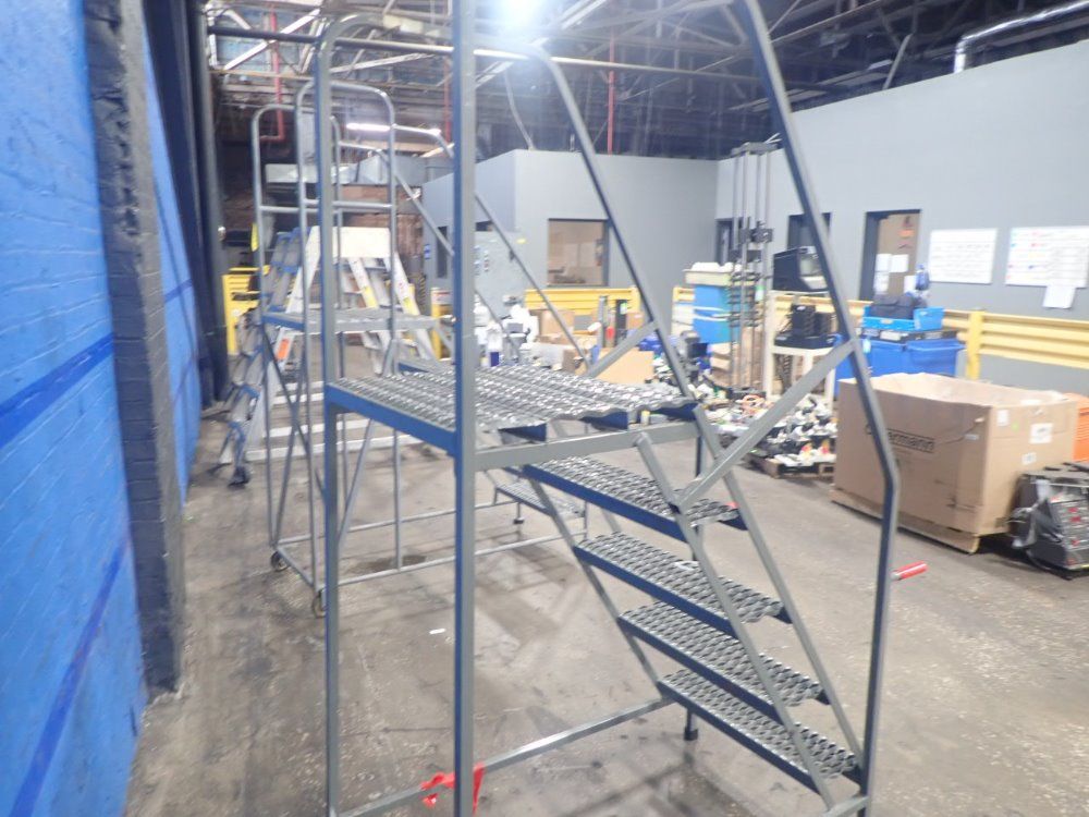 P.w. Platforms Inc Portable Stairs