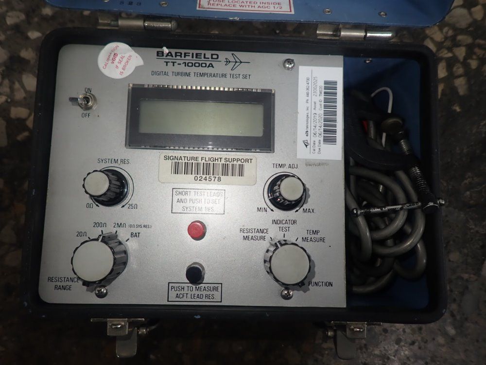 Barfield Digital Turbine Temperature Test Set