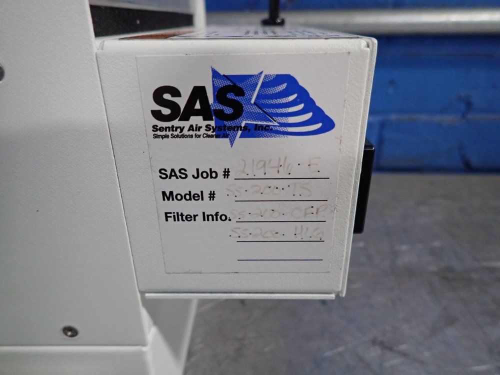Sas Fume Extractor
