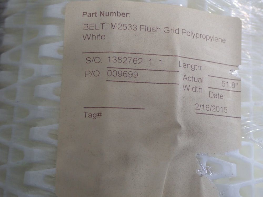 Flexline Plastic Conveyor Belts