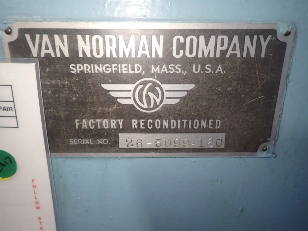 Van Norman 12" X 50" 26 Universal Mill - 26