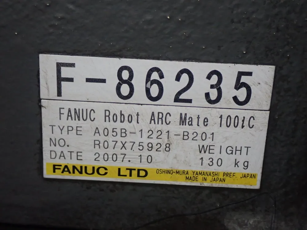 Fanuc Arc Mate 100ic Robot - Arc Mate 100ic