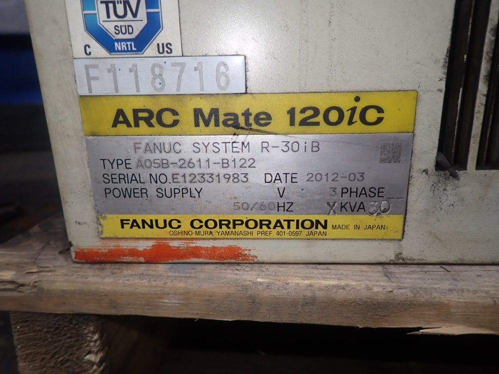 Fanuc Arc Mate 120ic Robot - Arc Mate 120ic