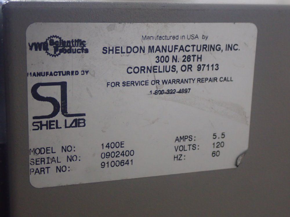 Sheldon Vacuum Oven