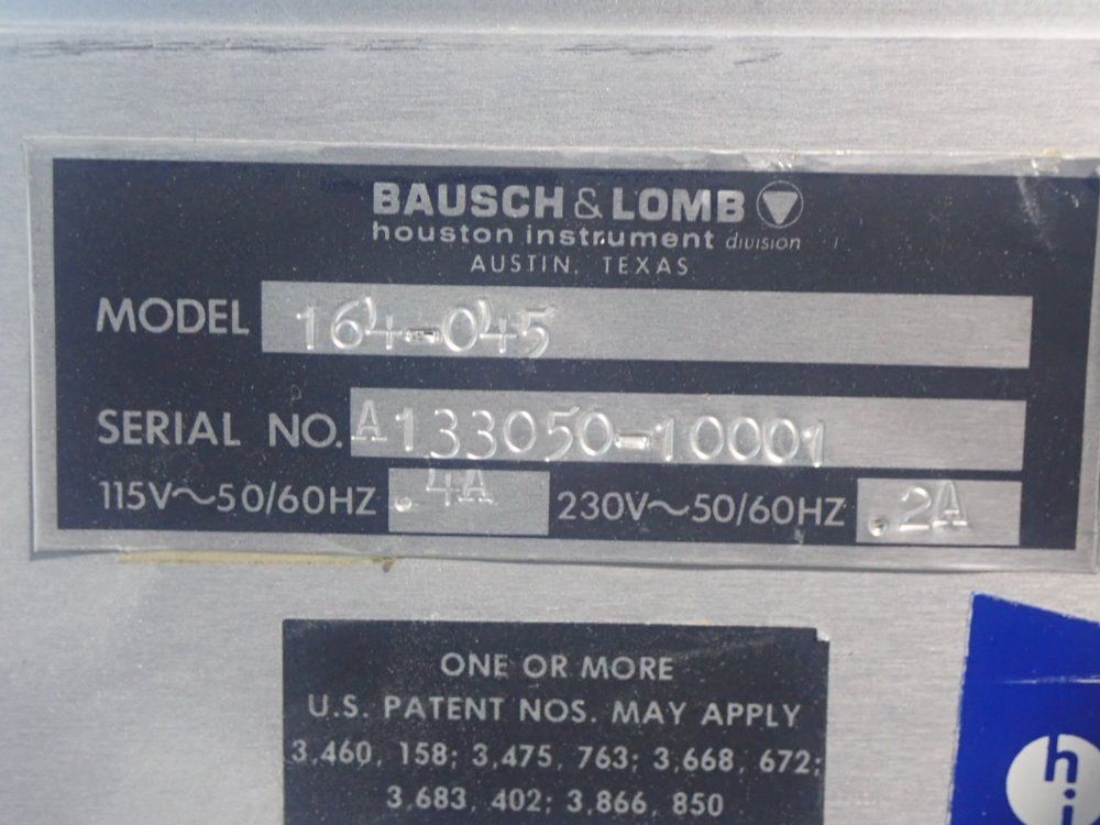 Houston Instrument/omnigraphic Recorder