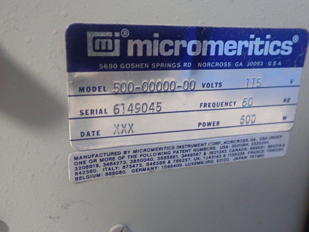 Micromeritics Sedigraph