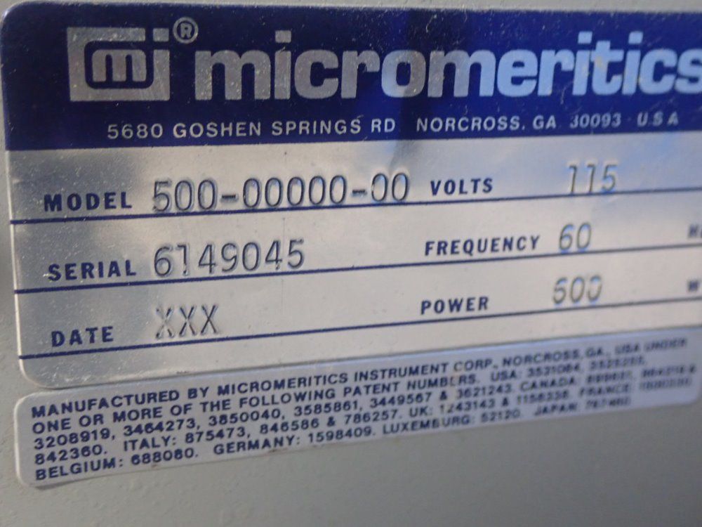 Micromeritics Sedigraph