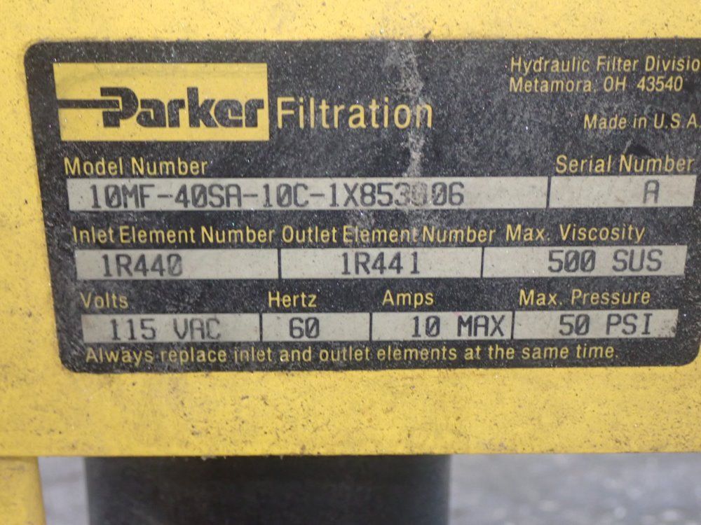 Parker Portable Filtration Pump