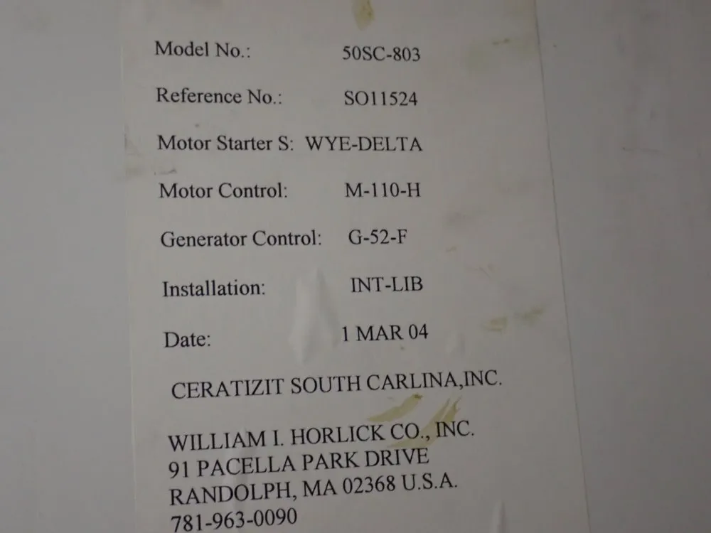 Stamford 80 Kw A03l134285 Generator - A03l134285