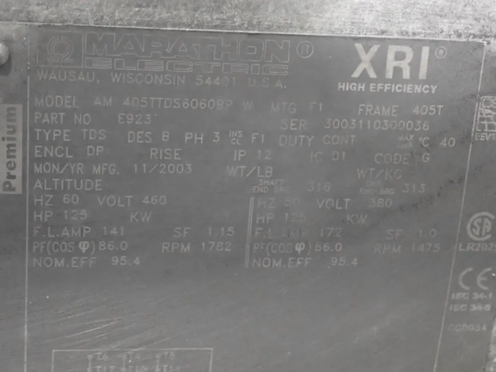 Stamford 80 Kw A03l134285 Generator - A03l134285