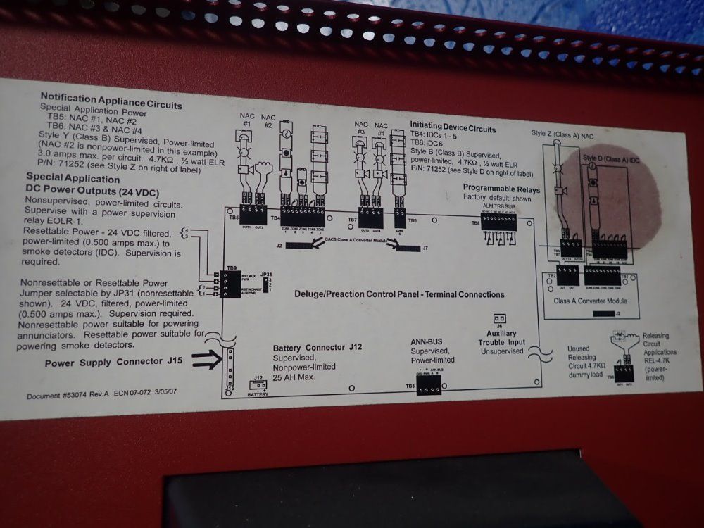Fire-lite Fire Alarm Control Panel
