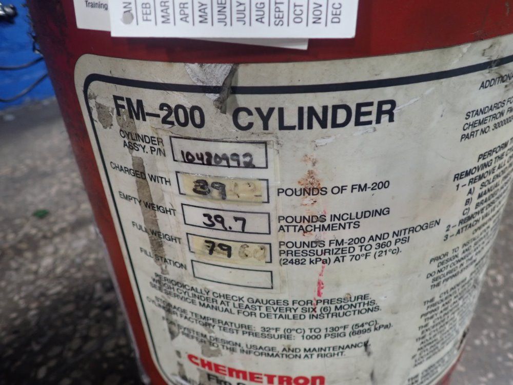 Chemetron Waterless Extinguishing System