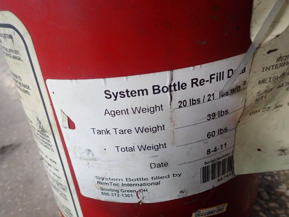 Chemetron Waterless Extinguishing System