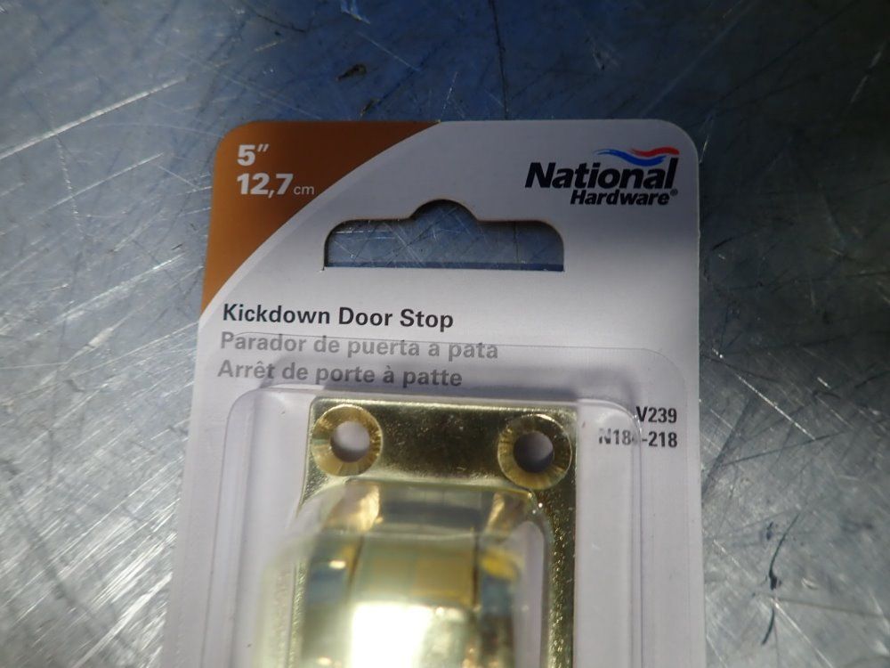 National Hardware Kick Down Door Stoppers
