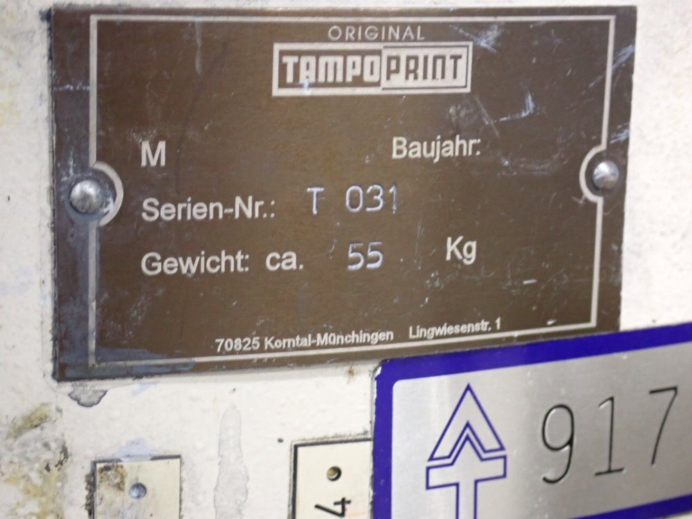 Tampo Print 3 Pad Printer Station