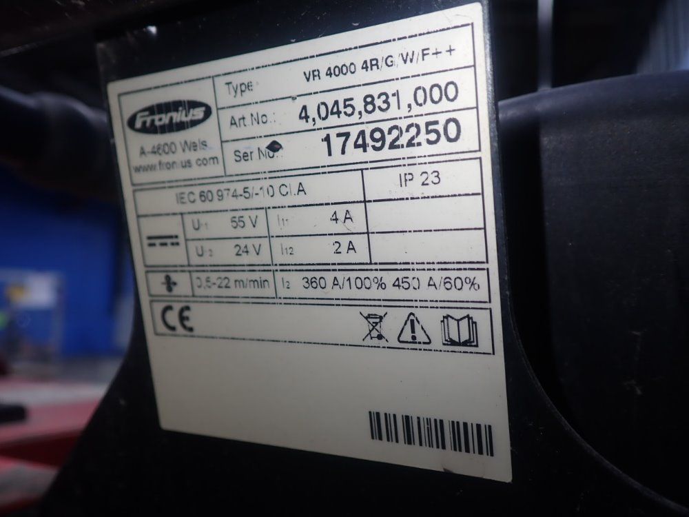 Fronius 500a Transpuls Synergic 5000mv Welder - Transpuls Synergic 5000mv