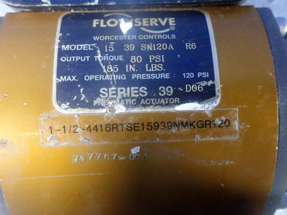 Worcester Actuated Valve