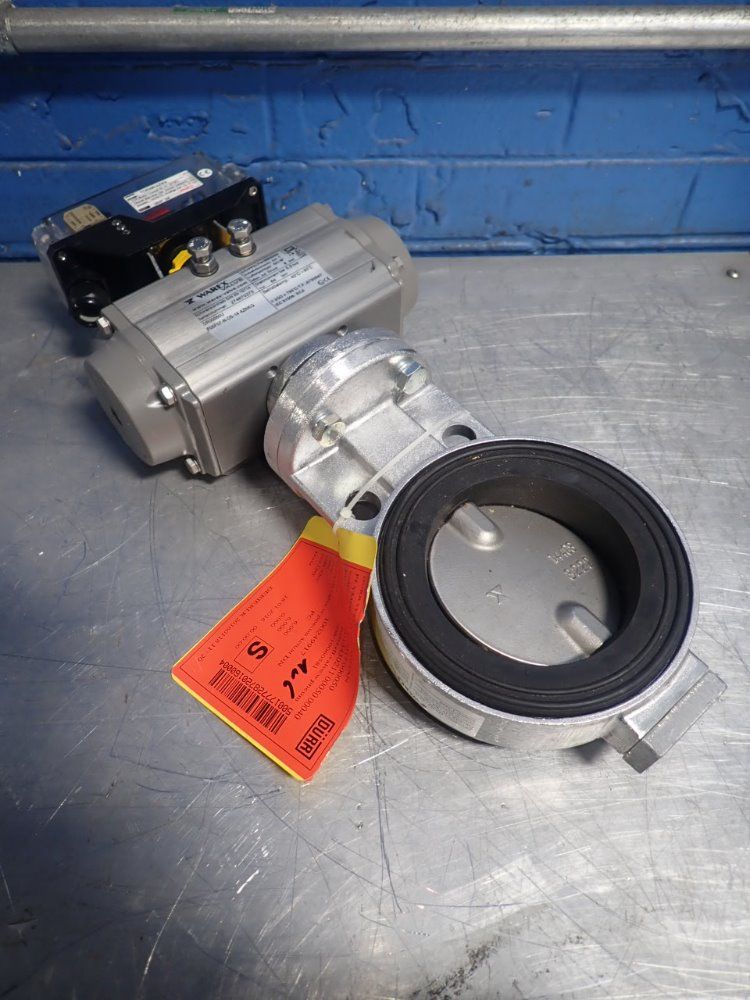 Warex Butterfly Valve W/ Actuator