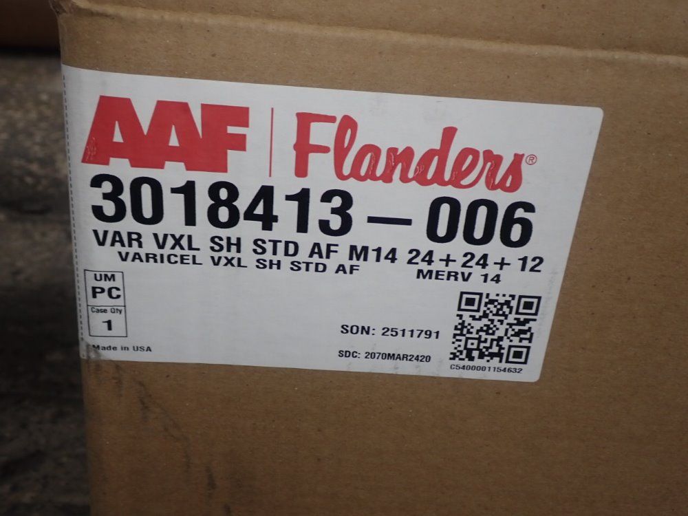 Aaf Flanders Filter Unit