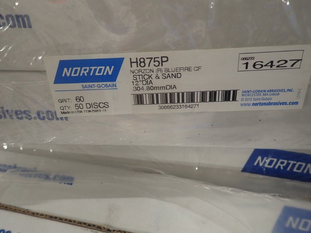 Norton 12" Sanding Disc