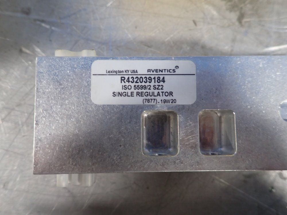 Aventics Sigle Regulator