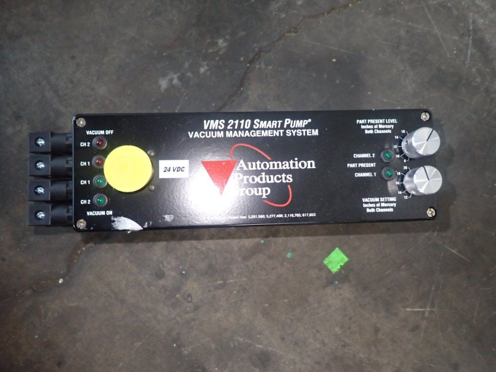 Automation Products Group Vacuum Management System