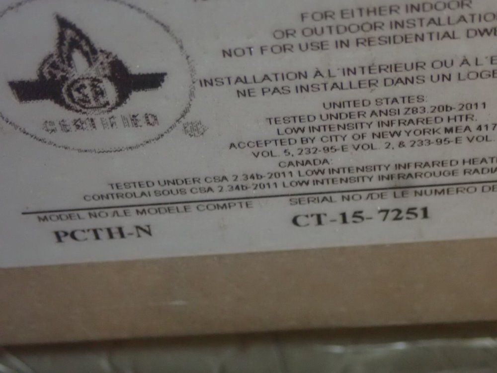 Solaronics Compact Tube Heater