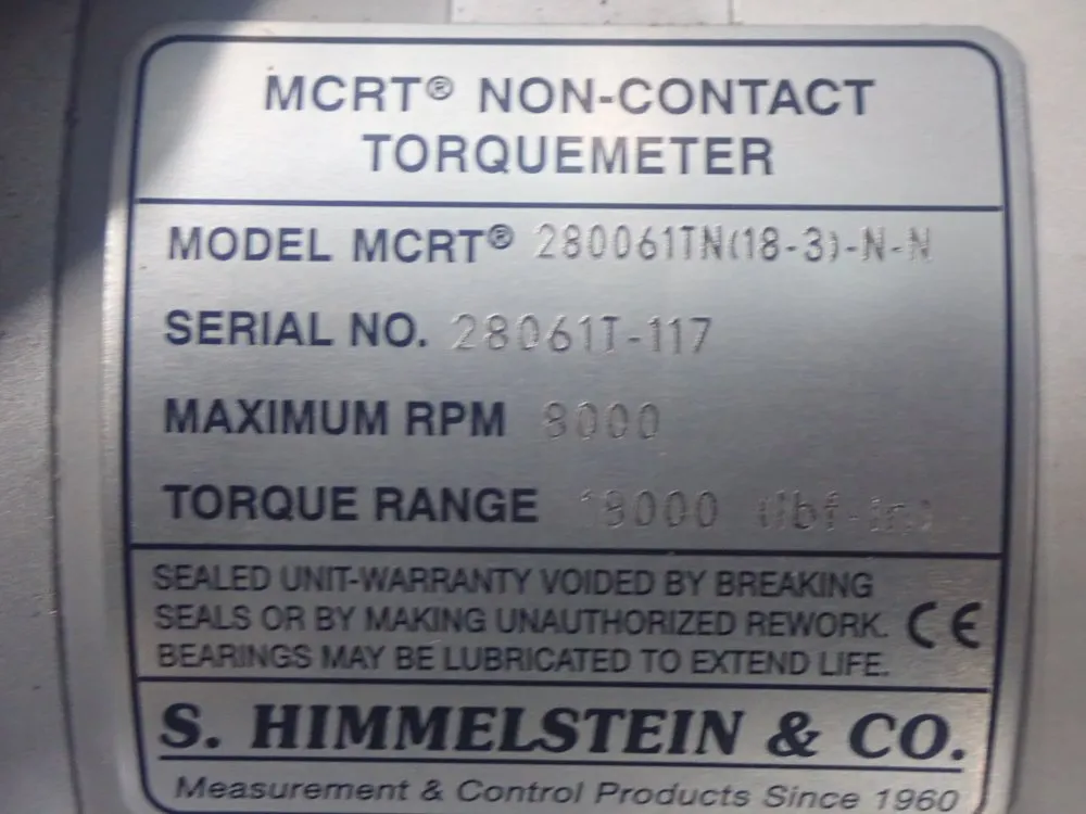 S. Hemmelstein & Co. Torquemeter