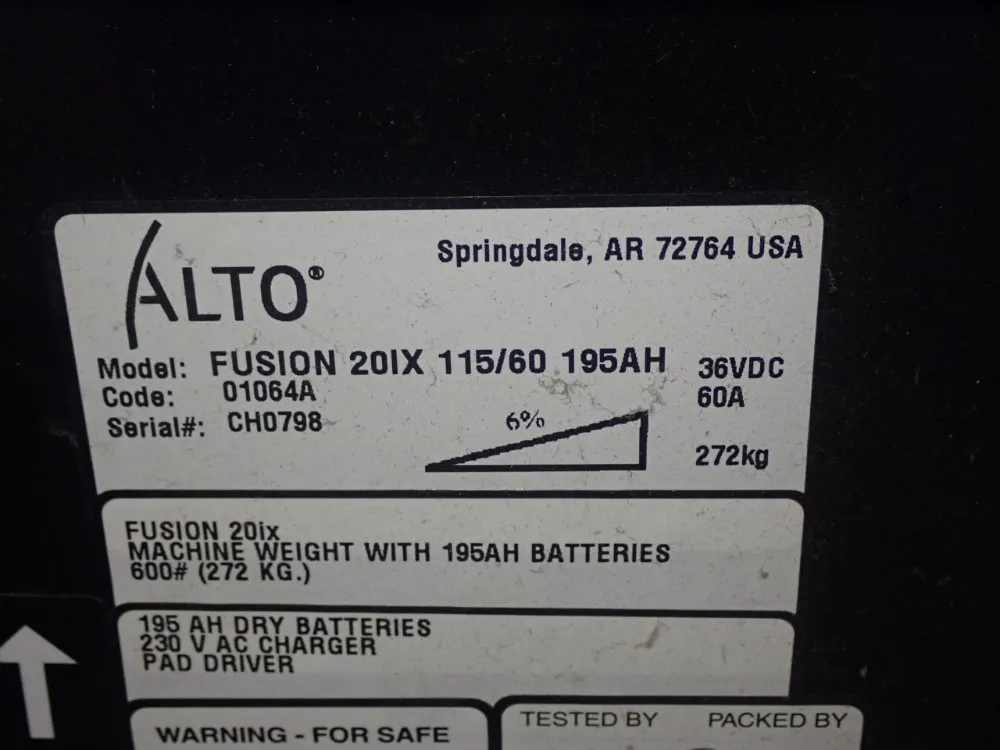 Clarke Floor Scrubber