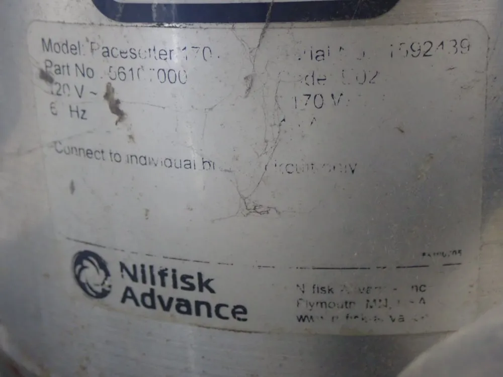 Nilfisk Advance Floor Buffer