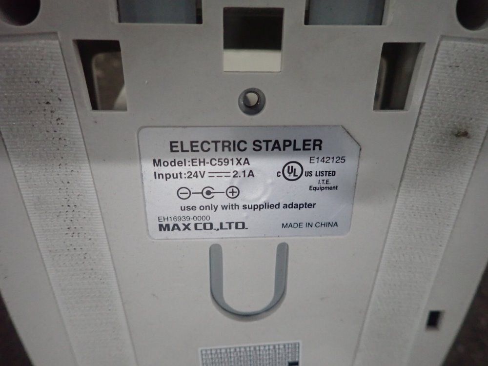Max Co Electric Stapler