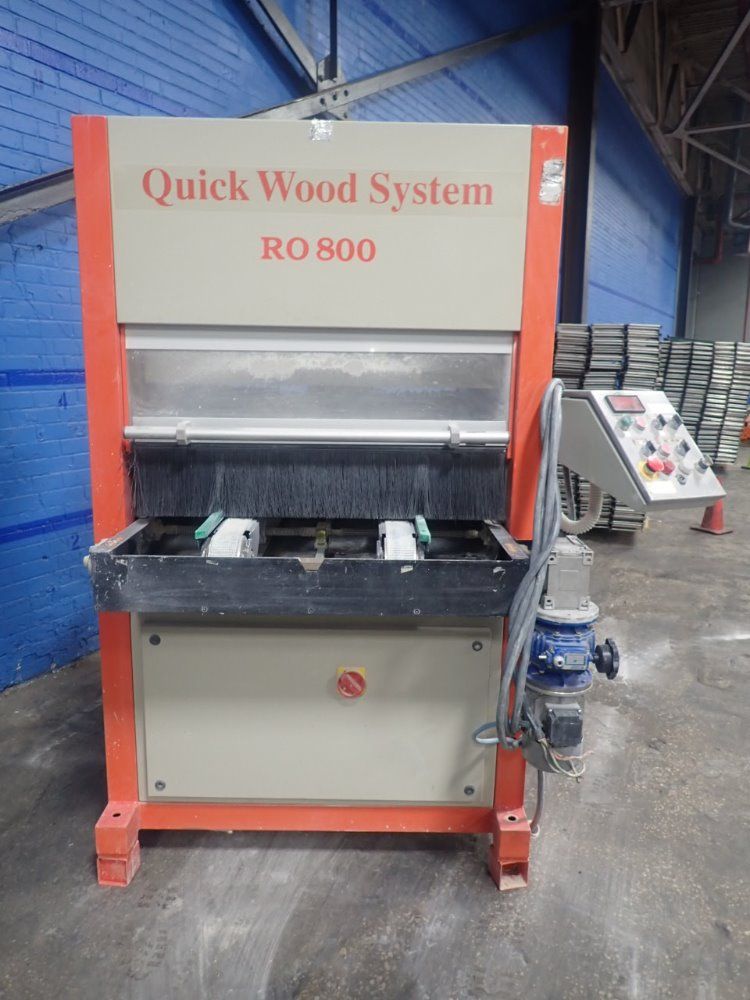Quick Wood 18" Ro 800-1t Conveyorized Finisher - Ro 800-1t