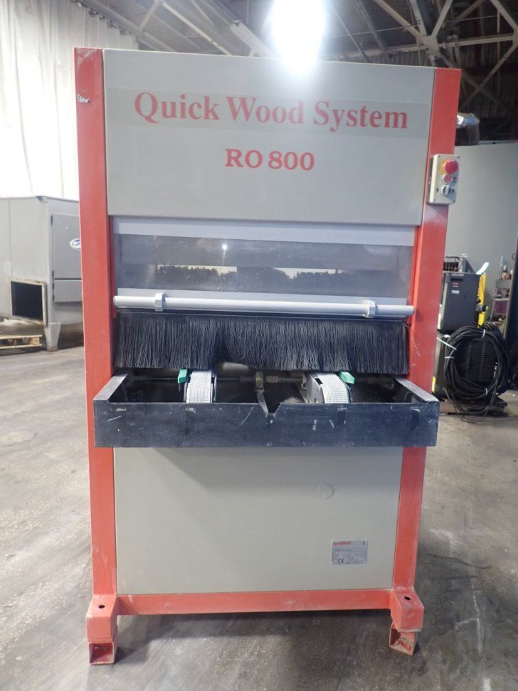 Quick Wood 18" Ro 800-1t Conveyorized Finisher - Ro 800-1t