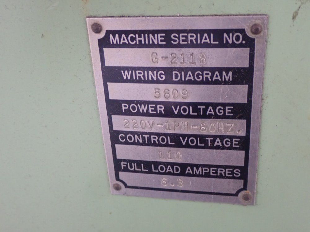 Moore 11" X 24" Table Jig Grinder