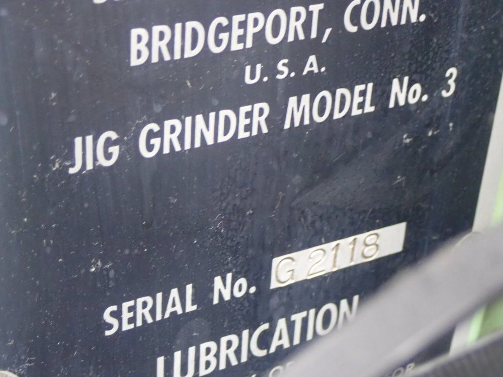 Moore 11" X 24" Table Jig Grinder