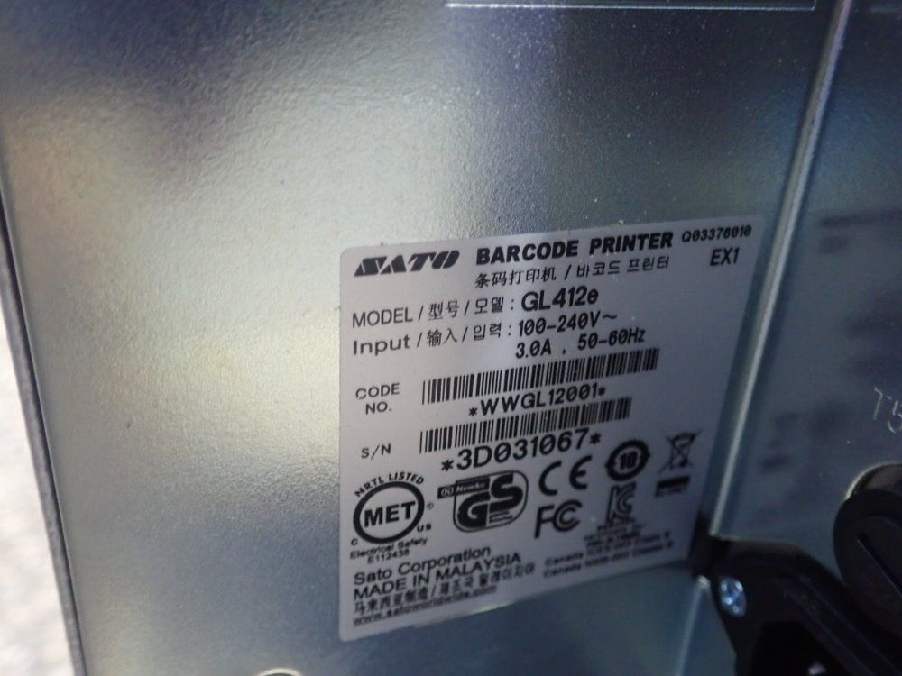 Sato Barcode/label Printer