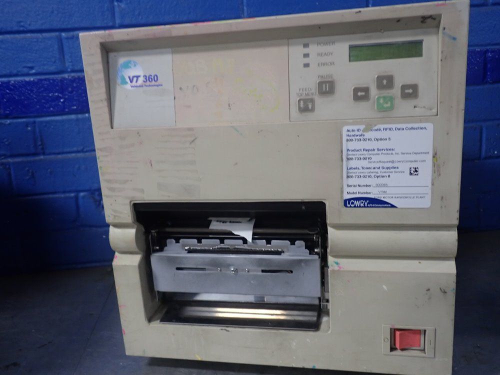 Vt 360 Barcode/label Printer