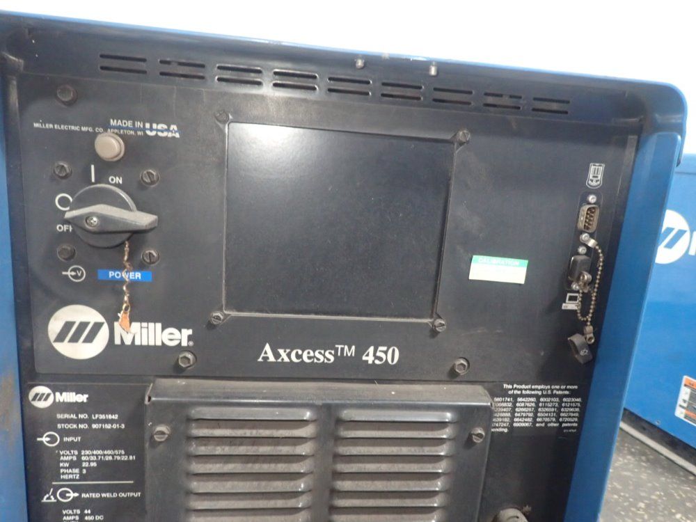 Miller 450a Axcess 450 Welder - Axcess 450