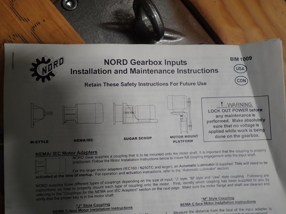 Nord Gear Gear Reducer