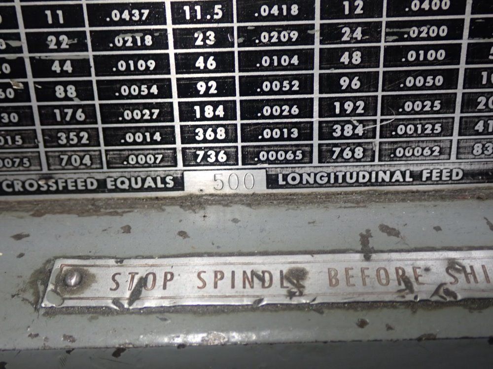 Sheldon 16" X 40" R15-6 Lathe - R15-6